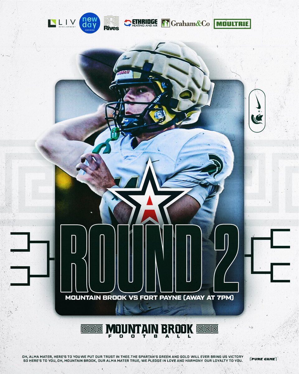 It’s a good week because we’re playing another game in November! Friday night at Fort Payne HS, 7pm