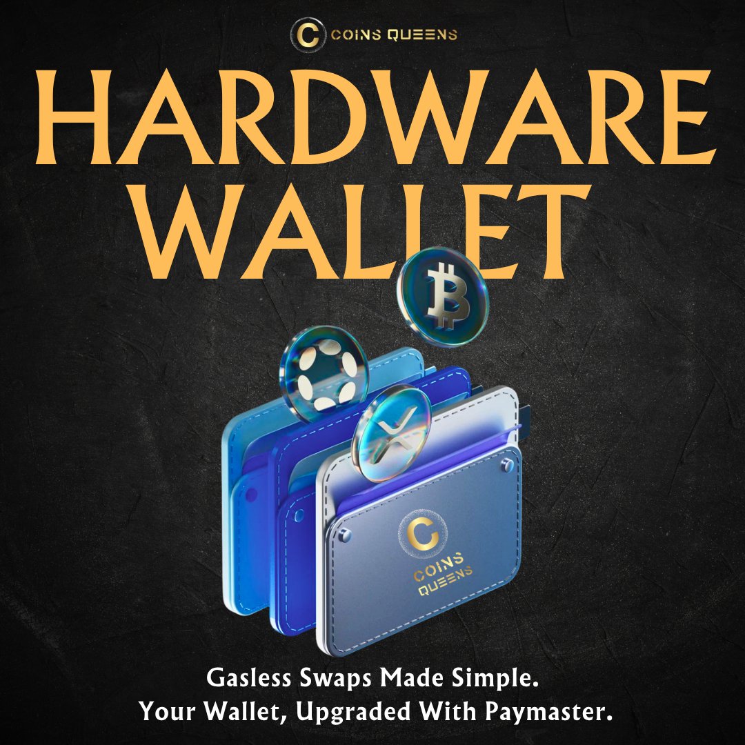 Develop a #hardwarewallet that keeps keys offline and does #gaslessswaps using #Paymaster logic.

Know More &gt;
coinsqueens.com/white-label-cr…

#cryptowallet #coldstorage #defi #web3wallet #blockchainsecurity #walletdevelopment #cryptoapps #cryptoexchange #digitalassets #sthelena #germany