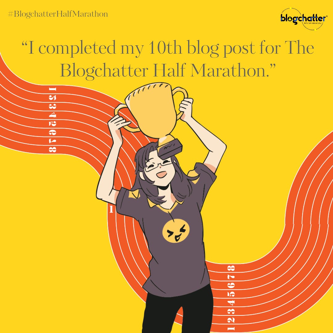 SwatiSarangi10's tweet photo. Thanks a lot, @Blogchatter Team for this wonderful badge for completing #BlogchatterHalfMarathon.
Now, I'll start engaging with the content of other participants. https://t.co/cLr5NEESUz