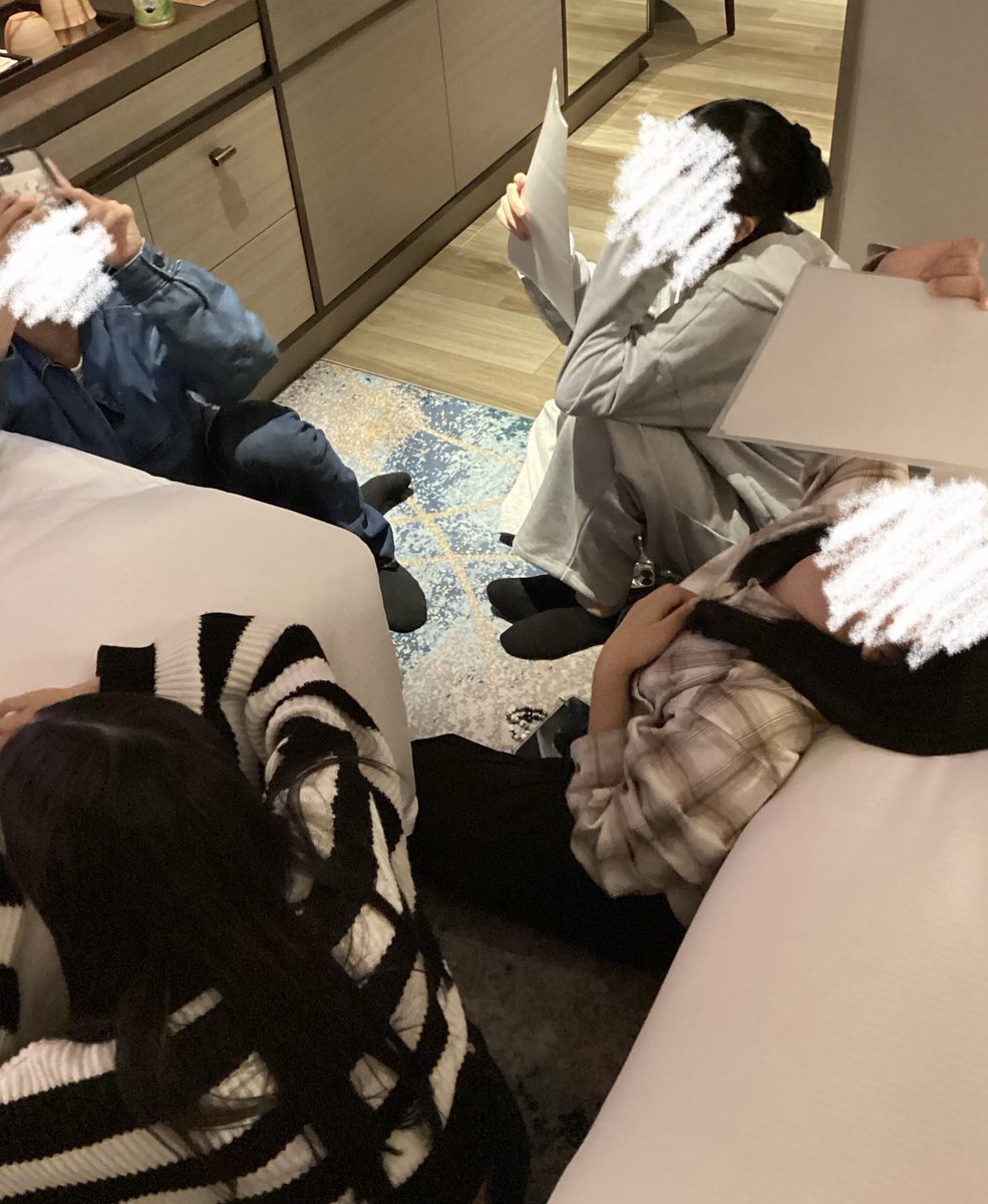 修学旅行中、読み練習に勤しんでいて苦しいです