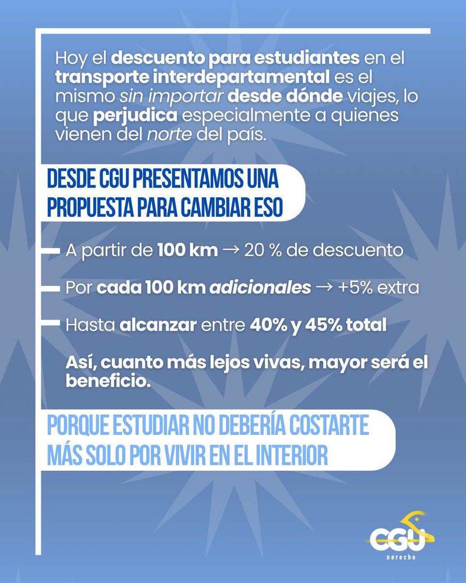 CGU Derecho tweet media