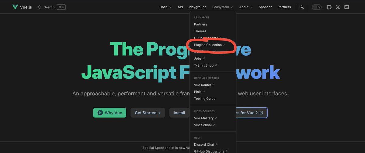 danielkelly_io's tweet image. A new plugins collection on @vuejs website, cool!