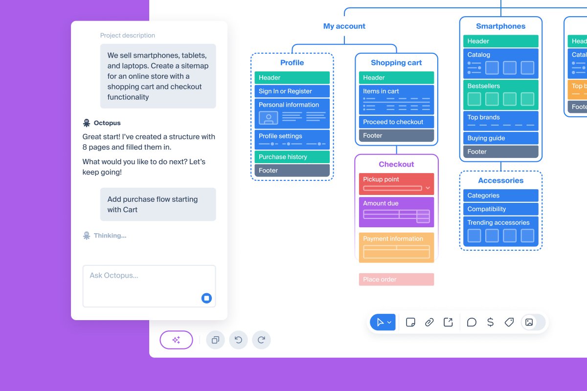 🤫silently launched the AI assistant BETA. Let it handle routine tasks or ask it for inspiration. It’s an early version, there’s still a long way to go.
like❤️ if you think we absolutely must teach it to do more in Octopus!