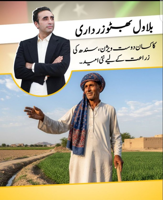 naeemkhaniq's tweet photo. چیئرمین پاکستان پیپلزپارٹی بلاول بھٹو زرداری نے سندھ میں گندم کے کاشتکاروں کے لئے سپورٹ پروگرام برائے 2025 کے تحت ڈی اے پی اور یوریا کی خریداری کے لیے نقد رقوم کی براہ راست منتقلی کا آغاز کر دیا۔

 #PPPForFarmers
@BBhuttoZardari https://t.co/OFDt12T3XX