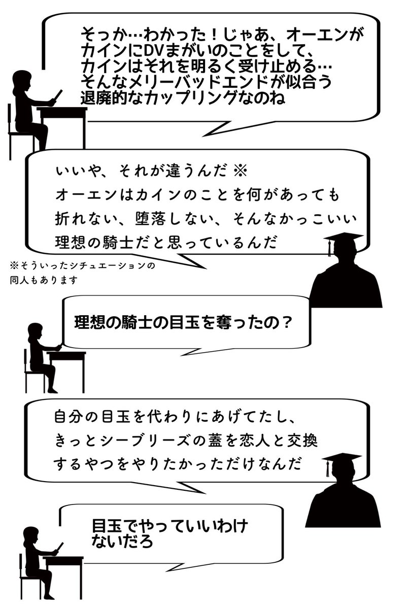 目玉交換のこと、かなり前提の設定なのに本当に永遠に擦り続けられる