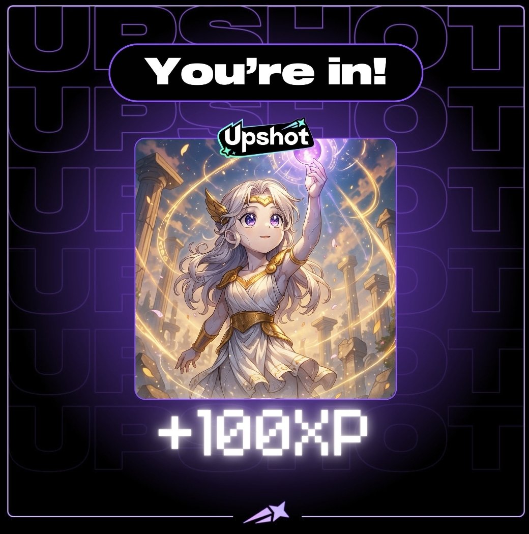 I'm officially in the Upshot Testnet thanks to <a href="/PytheniansNFT/">Pythenians</a>

<a href="/upshot_cards/">Upshot</a> is the world’s first high-stakes prediction card platform

Trade the internet. Flip culture. Win big.

Join now: upshot.cards/invite-code?co…

Have fun!

Be ahead of others, the early bird catches the worm!