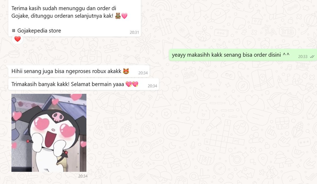 ubiciIembi's tweet image. sudah sama @gojakemlbb hehe gercep sekali #recommended 🥰
