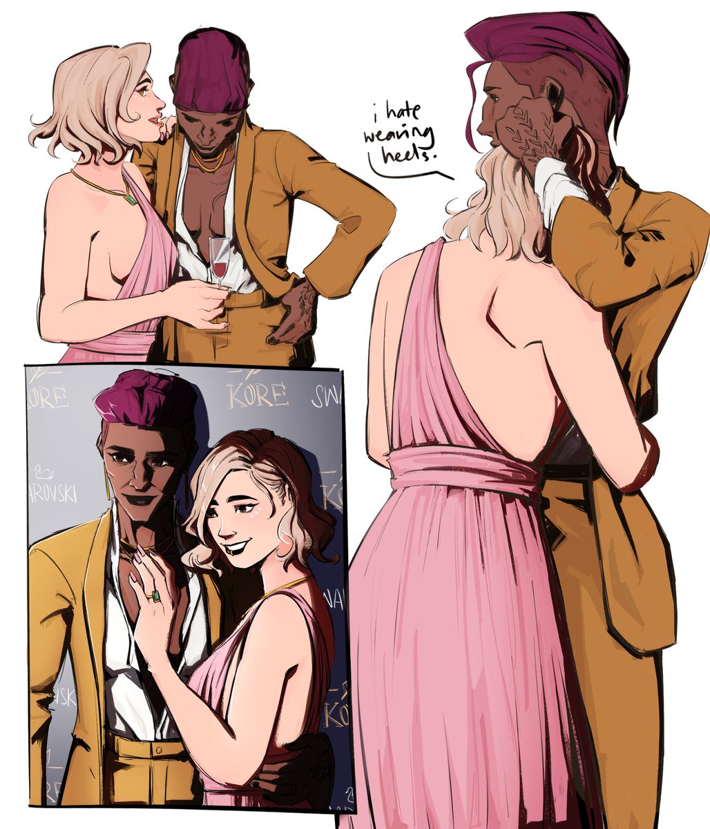 calsephs's tweet photo. red carpet event🥂#straygods https://t.co/8RYqjuAeo5