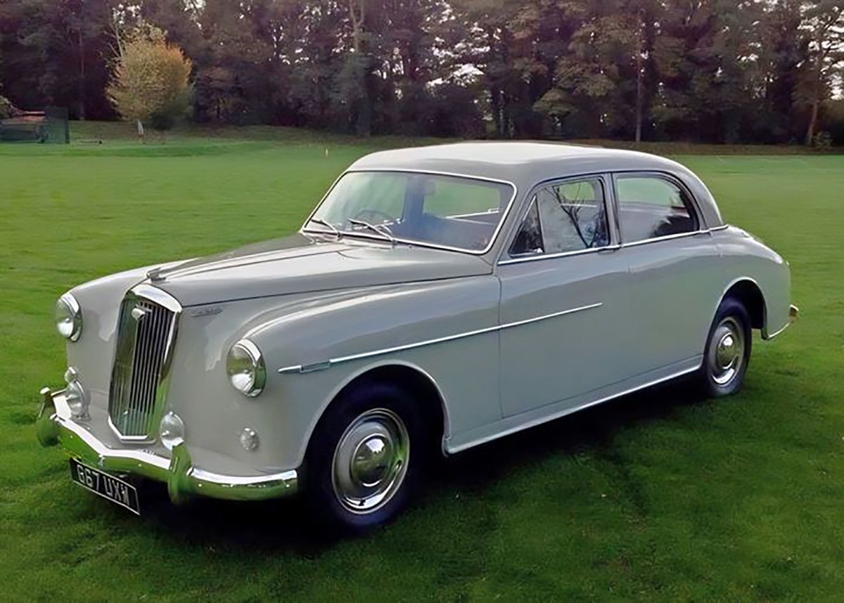 1956 Wolseley 6/90 Series II Saloon. Flagship model of Wolseley Motors Limited in the United Kingdom.