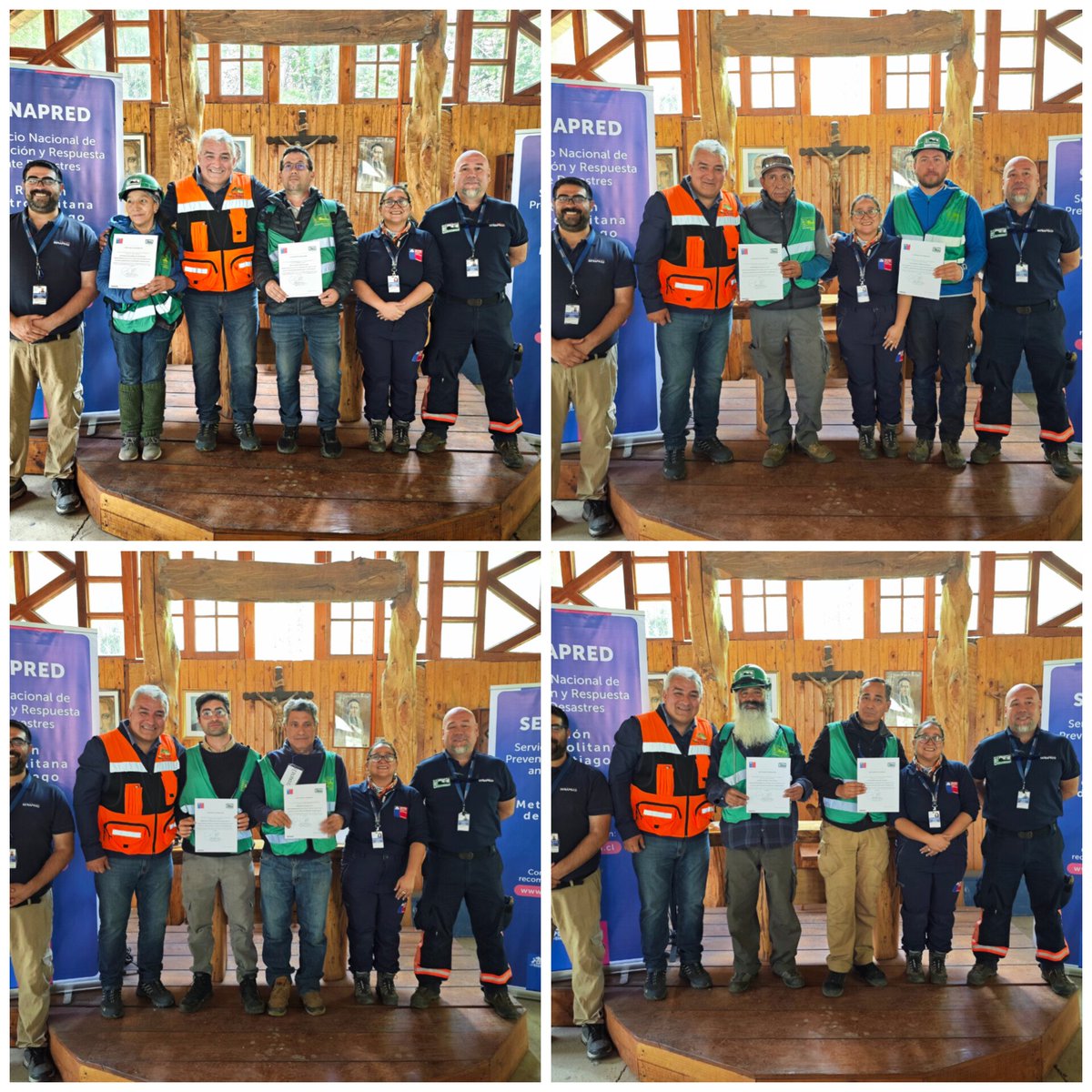 🧯 Finalizó con éxito el curso CERT en Baños Morales

Durante tres jornadas, vecinas y vecinos de Baños Morales, Lo Valdés y El Volcán se capacitaron junto a SENAPRED RM y nuestro Departamento de Protección Civil, Emergencias y Operaciones, fortaleciendo la preparación