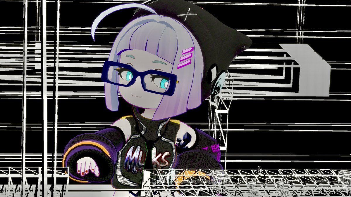 41mu_09's tweet image. 音と映像がシンクロしててカッコいい #N9_VRC