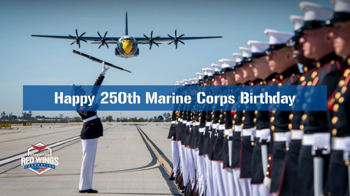 ORW_Foundation's tweet photo. Today, we honor the legacy of the United States Marine Corps & the Marines—past, present, & future—who have embodied Honor, Courage, & Commitment since 1775.
Semper Fidelis.
#MarineCorpsBirthday #USMC #SemperFi #Marines #HonorCourageCommitment
Credit: Navy PO1 Cody Deccio https://t.co/yrlIwsJmAZ