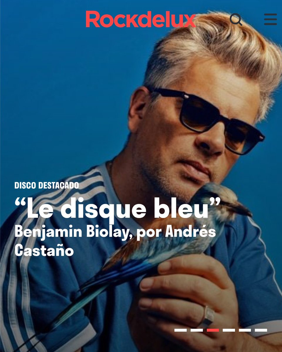 Disco destacado en <a href="/rockdelux/">ROCKDELUX</a>
'Le Disque Bleu' de Benjamin Biolay <a href="/virginmusicfr/">Virgin Music France</a> <a href="/UniversalSpain/">UniversalMusicSpain</a> @UniversalMusicFrance <a href="/UMG_News/">UniversalMusicGroup</a>
rockdelux.com/discos/benjami…