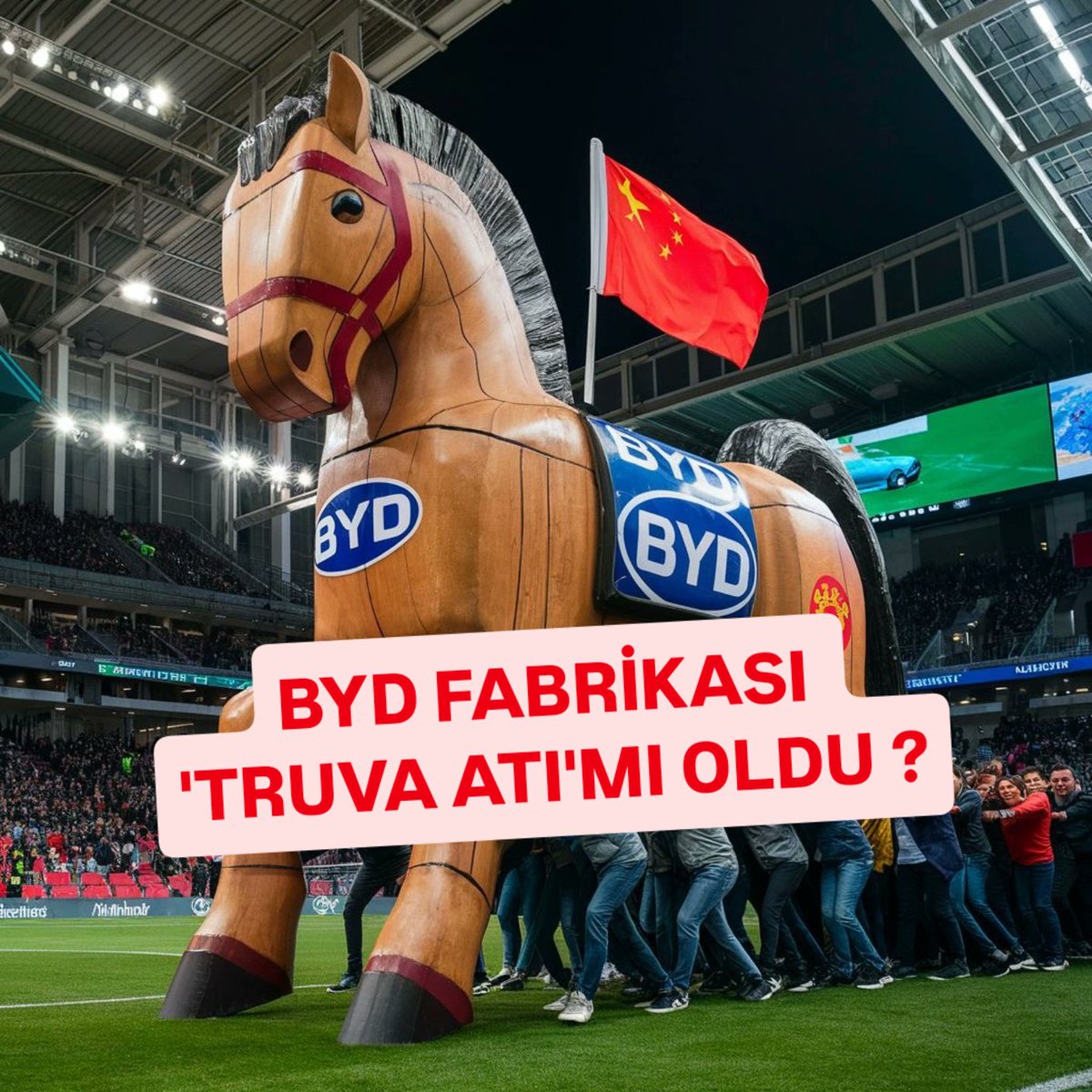 BYD konusunda şunu net söyleyeyim: 
▪️Çin Hükümeti Türkiye fabrikasına karşı. Ama BYD teşvik belgesi imzaladığı için geri adım atamıyor. 
▪️Türkiye ise rahat çünkü fabrika kurulmazsa, karşılığında yüklü bir tazminat alacak. 
▪️Bu arada fabrika dediğimiz de üretim değil, montaj.