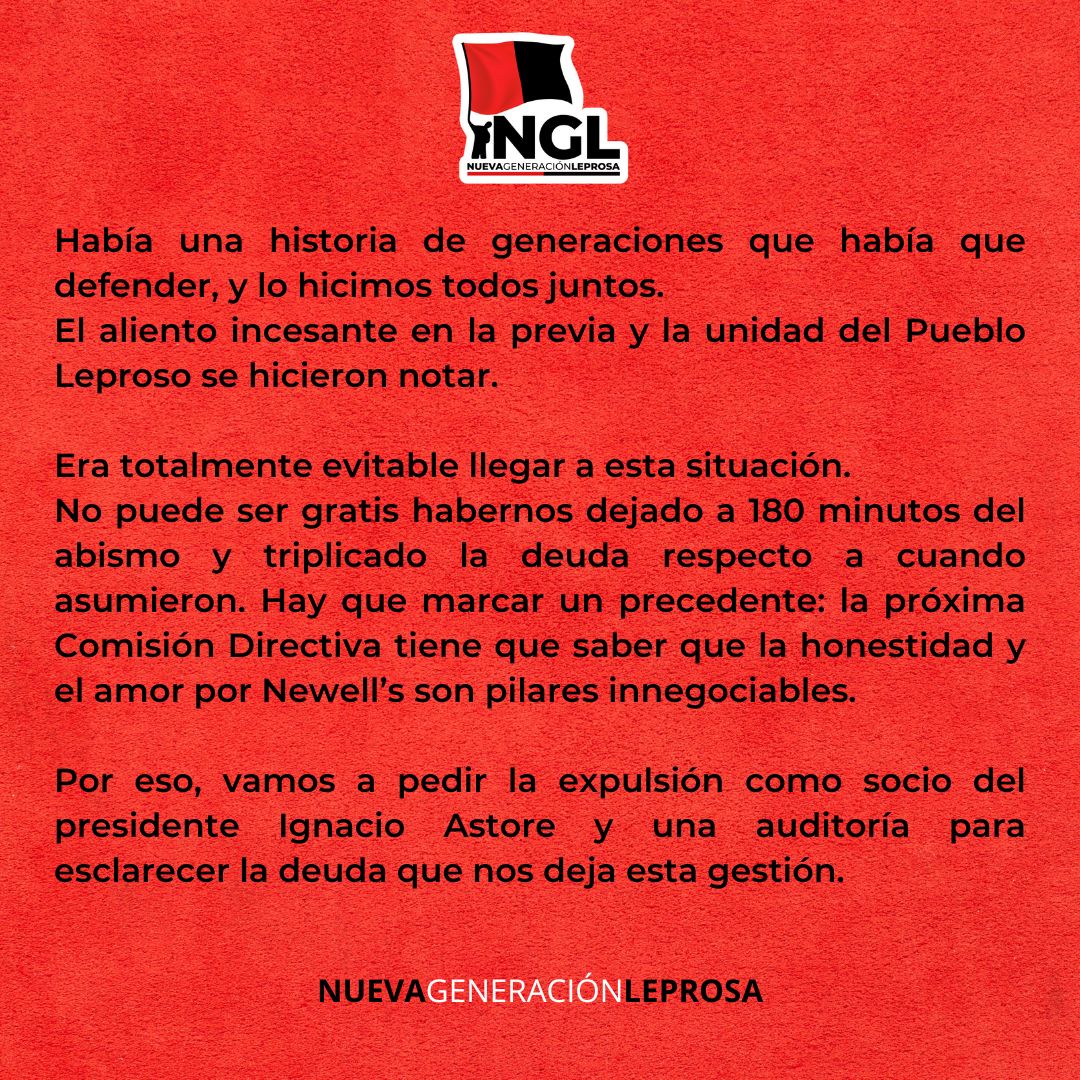 Pero a pesar de todo, acá esta tu hinchada, acá esta tu gente.