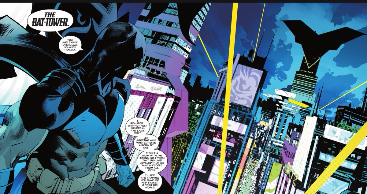 Just read D.C KO Knight fight. The idea is that Batman has to fight each Robin in an alt future as they wear his mantel. This issue was Grayson. He literally became Ra's Al Ghul. Instead of a league of assassins it's a league of robins. I'll talk more about this on Oblation