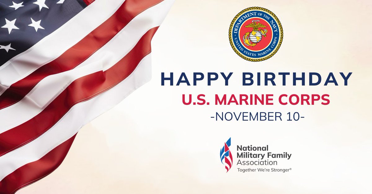❤️💛Happy Birthday, Marines! ❤️💛

For 250 years, the Few and the Proud have led with honor, courage, and commitment. 🦅🌎⚓

#SemperFi