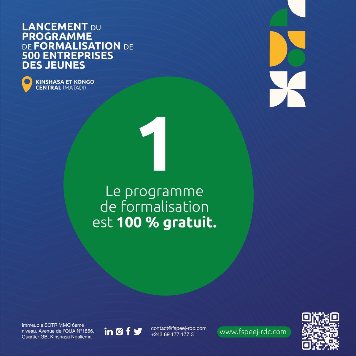 Fonds Spécial pour la Jeunesse FSPEEJ-RDC tweet media