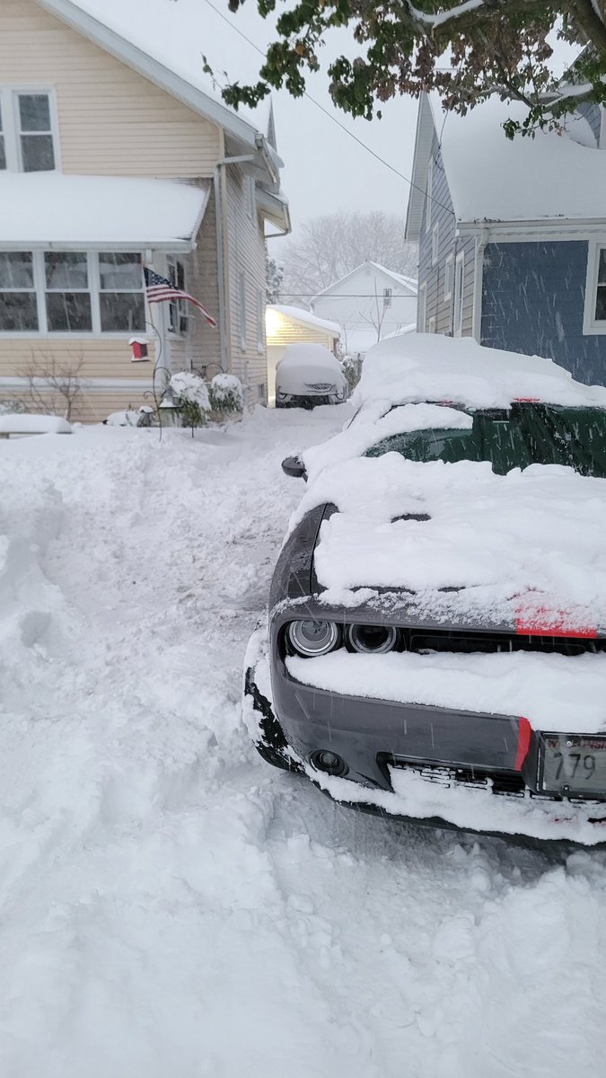 about 13" of ❄️ no work for me today