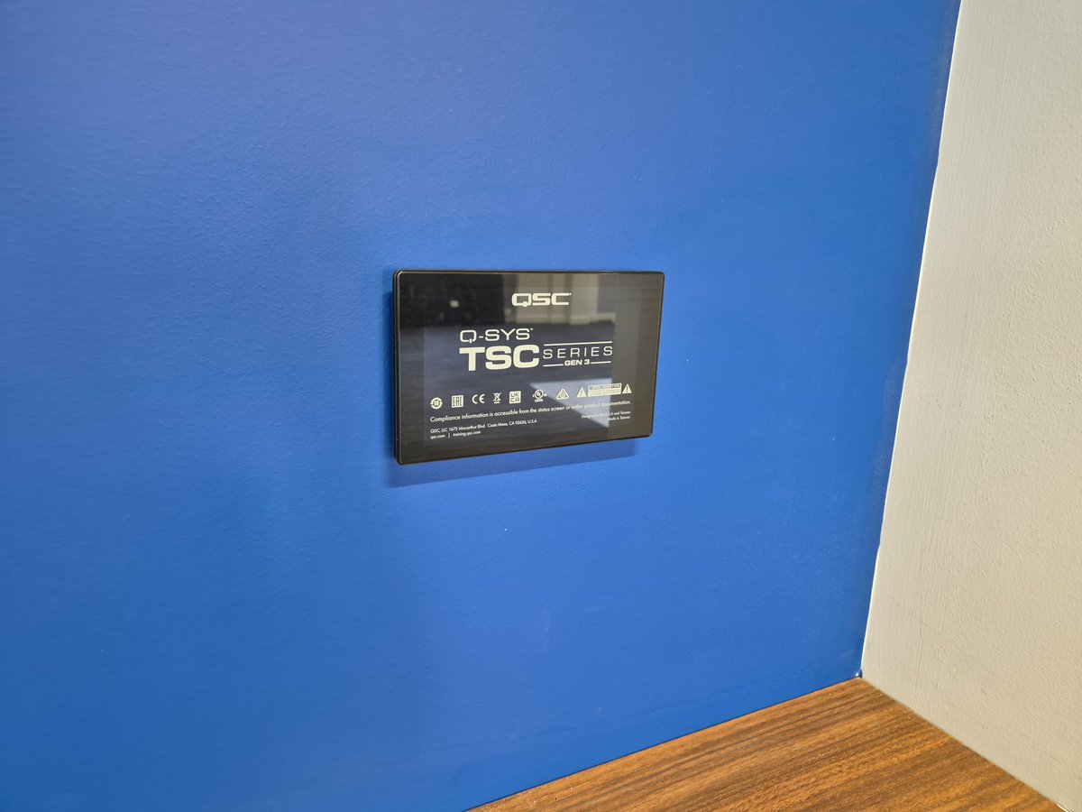 Practical_AV's tweet image. We completed an installation in Birmingham. We installed a @qscproaudio  Core Flex with @shure  video conferencing peripherals including the MXA920 and MXN5W-C. The system was controlled via a Q-SYS touchscreen. Thanks to @AudiologicUK  for distribution. practicalav.co.uk/video-conferen…