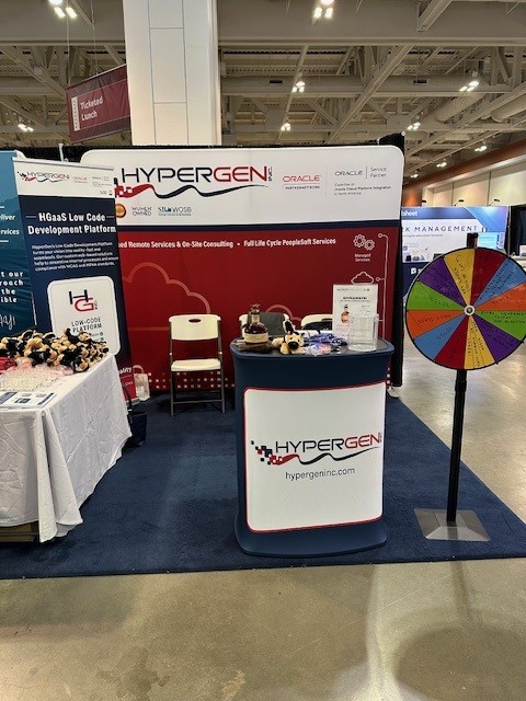 HypergenInc's tweet image. EDUCAUSE 2025 was a success! Thanks to everyone who stopped by the #HyperGen booth and joined our raffle.

Congrats to our winners:
🥃 Blanton’s – Lindsey Fox (Vanderbilt) &amp;amp; Gary Landau (CSU)
🎁 $50 Gift Card – Baltazar Santaella Jr. (UTEP)

#EDU25 #OraclePartner #OCI #PeopleSoft