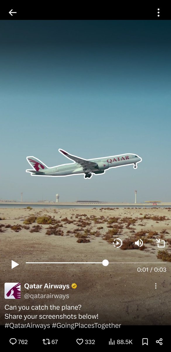 siddsurf's tweet photo. @qatarairways Yeheww.. Got it the 4th time.... https://t.co/mp7cQmp29o