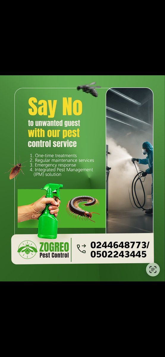 BratherMighty's tweet image. Fumigate with us, for a fresh start, it's a must!"