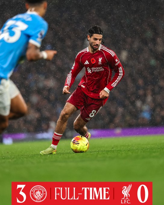 lfcstreamhd's tweet image. Defeat. #MCILIV 

Follow @lfcstreamhd For Update Stream