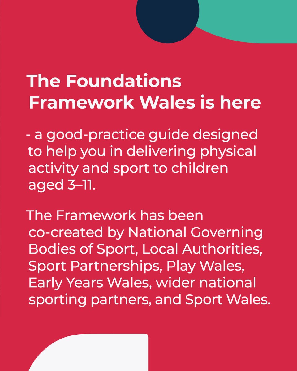 dragonsrfc's tweet image. The Foundations Framework Wales is here! A game-changing guide for delivering physical activity or sport to children aged 3–11 in Wales.

Whether you’re a club, coach or volunteer - this is for you. Let’s build the future of Welsh sport.

#HealthyWales #ActiveKids  @DRA_Community