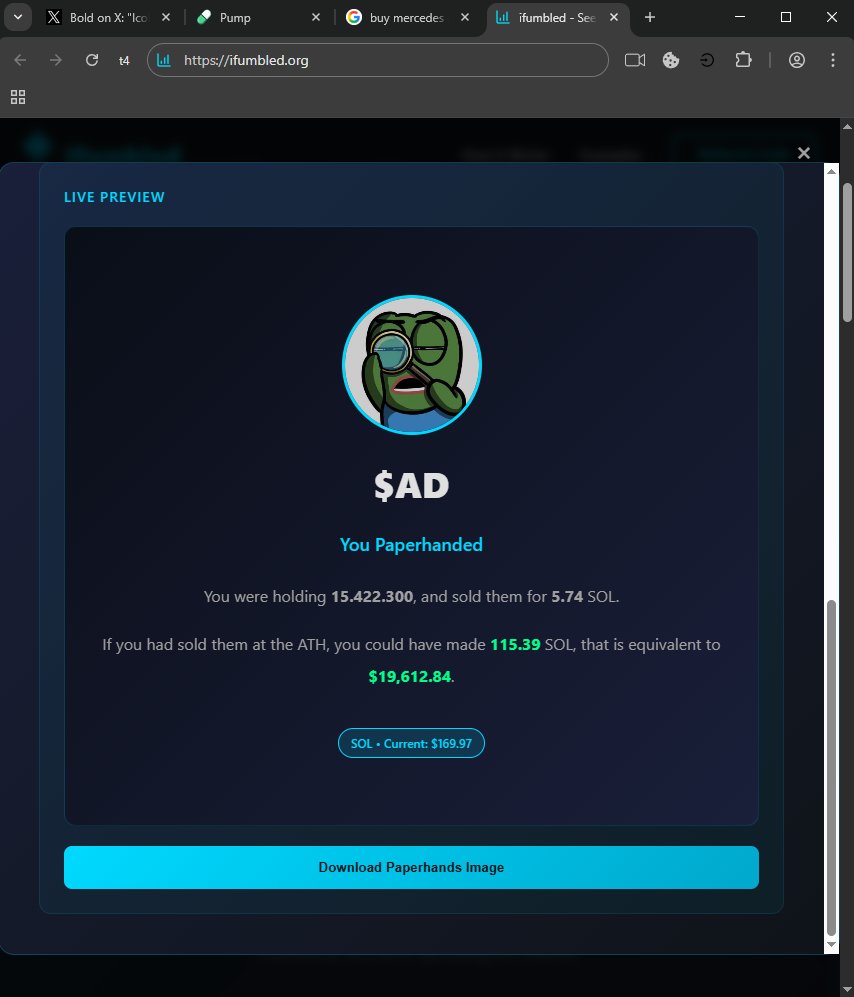 N3xusRider's tweet photo. @boldleonidas I faded $AD and paper-handed too early — looks like it’s got way more juice than $BANGERS. Let’s send $AD to the moon! 🚀
https://t.co/X3XiwmoGnp - best fumbled stats https://t.co/8k9PEfjPzQ