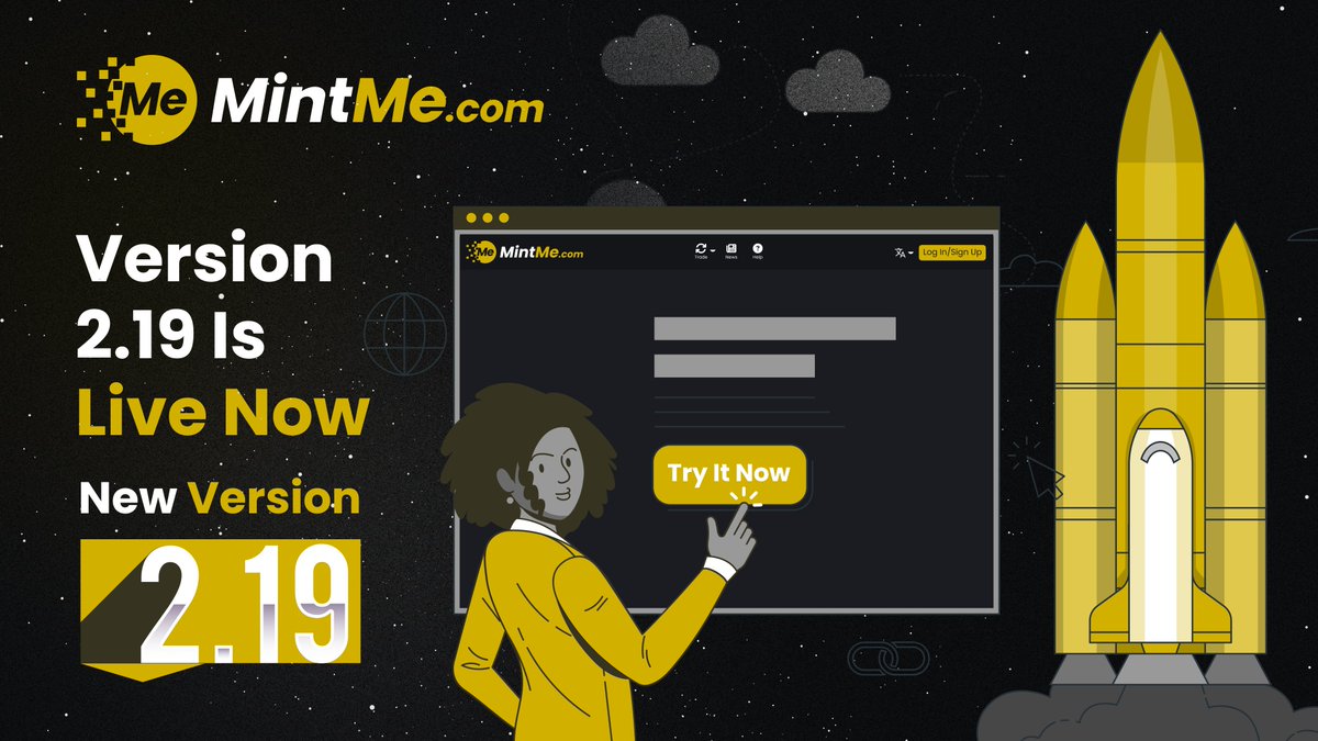 MintMe 2.19 is live—and it puts the spotlight where it matters most. Public profiles got a full redesign so creators can tell their story better, and all system emails have been rebuilt end to end to look sharp and read clearly. Alongside that, verification codes now expire for