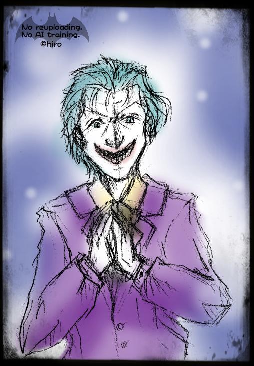 #Joker 
ペン入れすらできてない落書き……