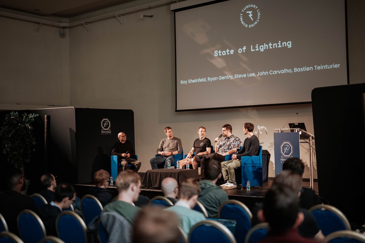 What do you call a room full of Bitcoin Layer-2 devs who couldn’t care less about the noise but push code, debate trade-offs, and test what’s next?

Tuscany Lightning Summit.