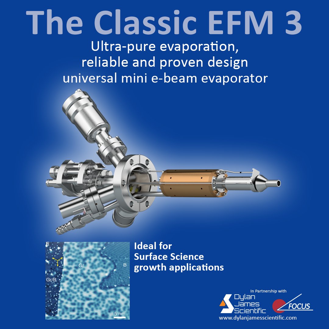 We have 5% off our range of EFM evaporators until 30th November, 2025.   
THE EFM3 from FOCUS · SPECSGROUP.  
Take a look at the finer details dylanjamesscientific.com/surface-scienc…