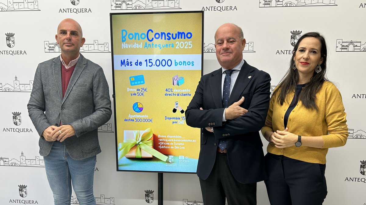 🛍️ Desde el 9 de diciembre estarán a la venta los tiques del Bono Consumo de la próxima campaña comercial de Navidad

📅 El 20 de noviembre se abrirá el plazo para la adhesión de comercios a esta iniciativa

ℹ️ Más información en acia.es⬇️
acia.es/la-venta-del-b…