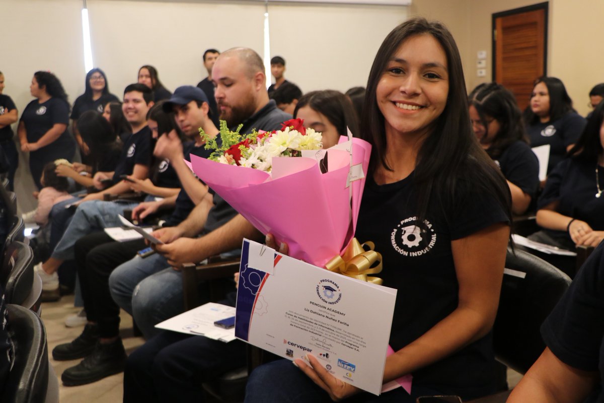 UIP_py's tweet photo. 📈 Desde su lanzamiento, la iniciativa de Cervepar ha formado a casi 500 jóvenes, contribuyendo al crecimiento profesional y al fortalecimiento de la industria nacional.
#UIP #CEPROCAL #FormaciónTécnica #Capacitación https://t.co/8XG27APoaC