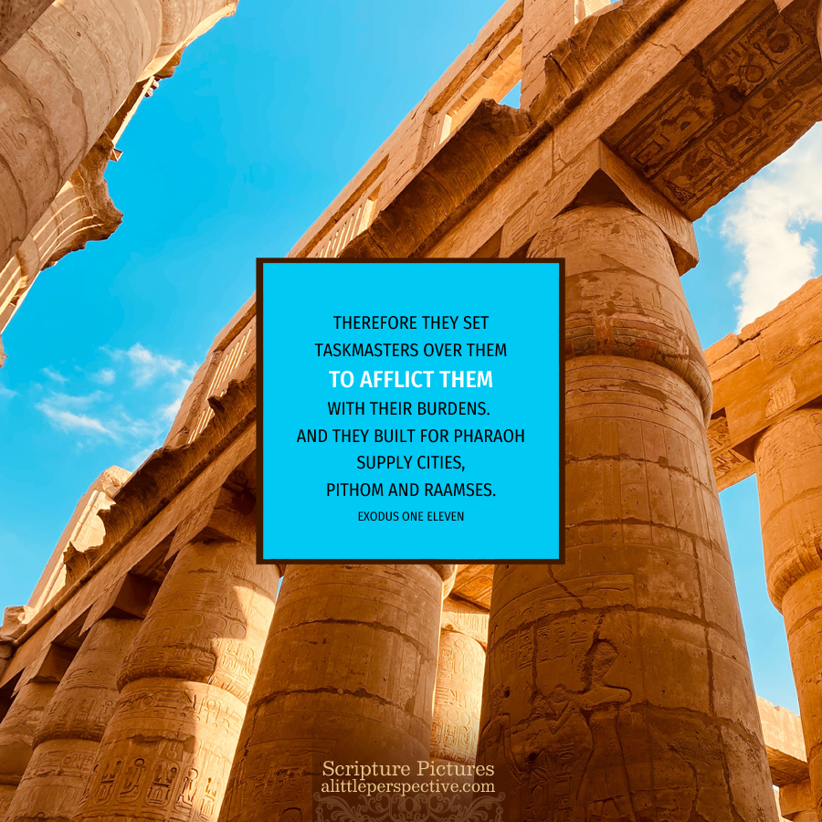 Exodus 1 #BibleForBeginners.
Exodus picks up about 64 years after Joseph’s death at the end of Genesis (four generations: from Levi, Joseph’s brother, down to Moses). The Israelites have exploded in numbers in Egypt—from 70 family members to a thriving nation! But a new Pharaoh