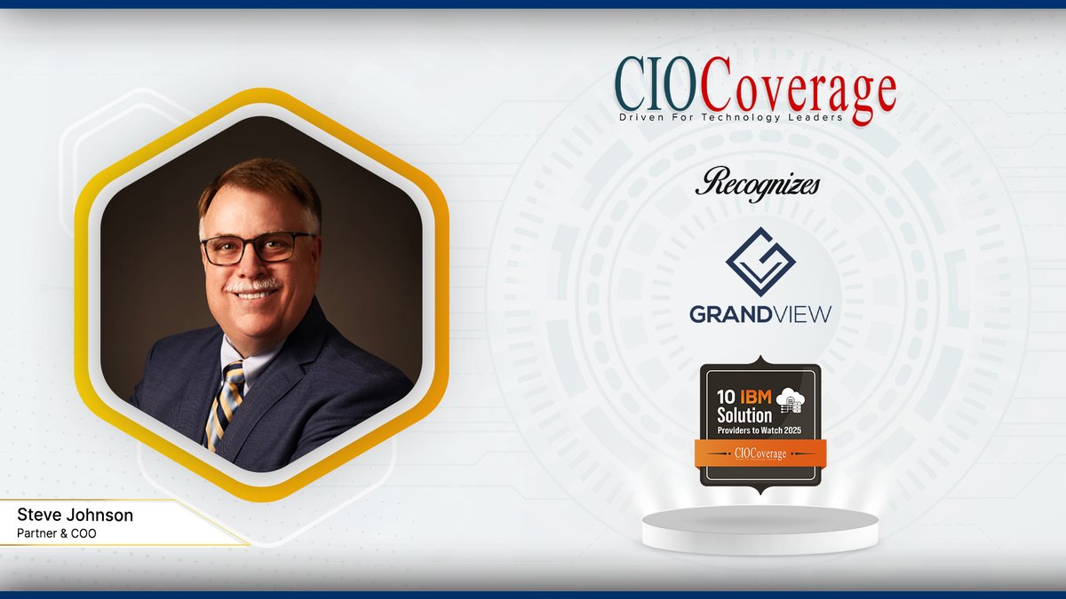 CioCoverage's tweet image. Breaking New Ground in IBM: Proud to recognize Grandview and Steve Johnson, Partner &amp;amp; COO, among 2025’s Elite Top 10 IBM Partners.

Read here: ciocoverage.com/grandview-solu…

#ciocoverage #NewEditionALert #IBMSolutions #IBMSolutionProviders #Innovation2025 #Top10Edition #Technology