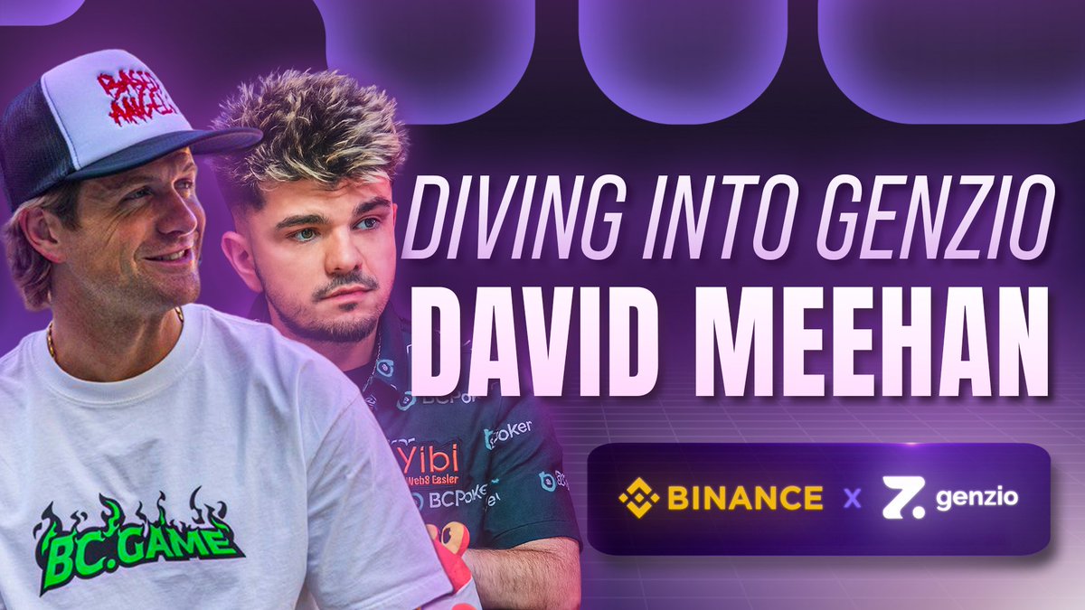 We are live on <a href="/binance/">Binance</a> Square with <a href="/DavidThaDegen/">David Meehan</a> ! Let’s talk about <a href="/GenzioCo/">Genzio Media & Marketing 📍BCVC Summit NYC</a> 💚

Join us! 🔥 

🕑 14:00 UTC 

👀 binance.com/en/square/audi…