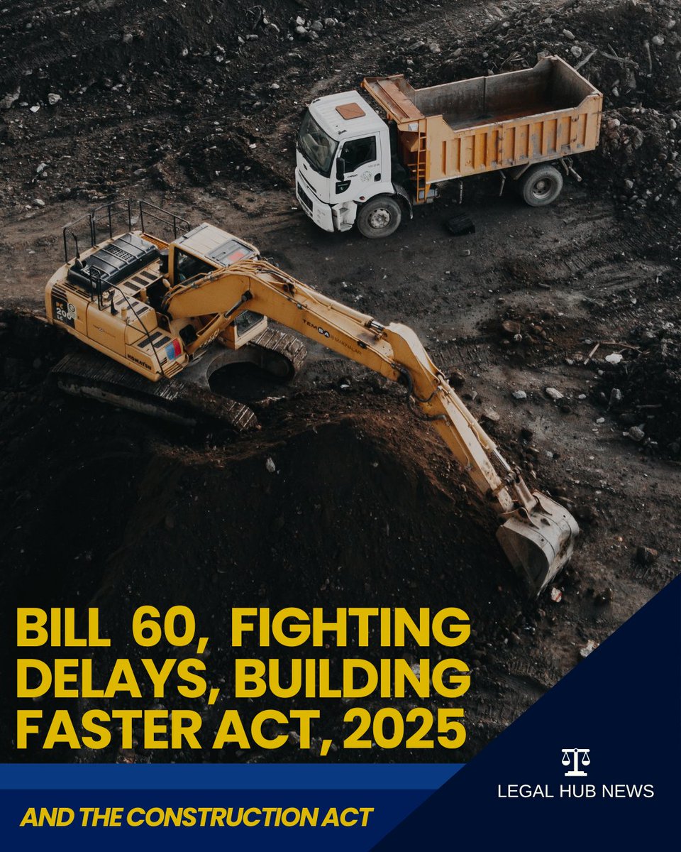 On October 23, 2025, the Ontario government introduced new amendments to the Construction Act under Bill 60 – Fighting Delays, Building Faster Act, 2025. 
Learn more here: na3.hubs.ly/y0bd_k0