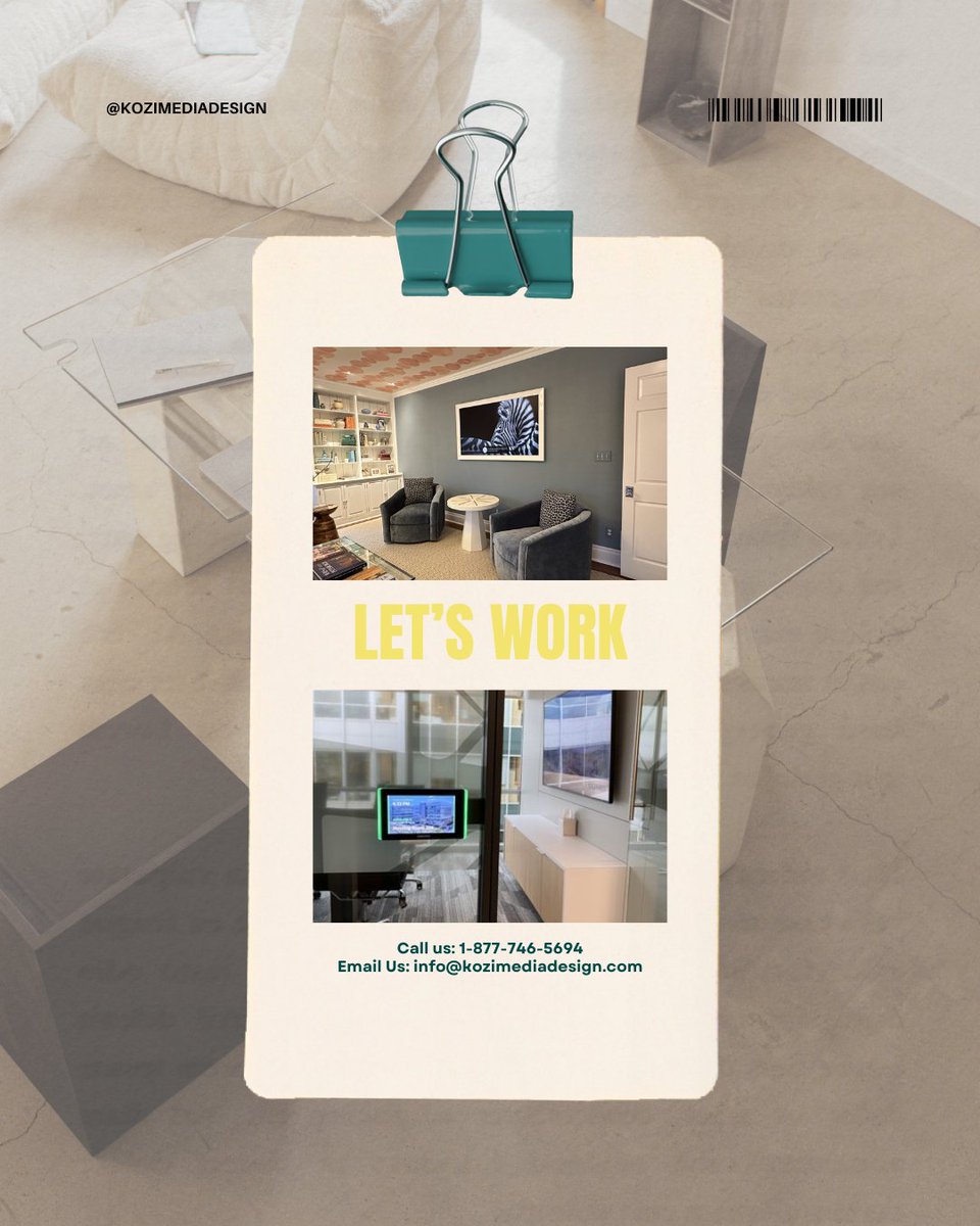 KoziInfo's tweet image. If you weren&apos;t sure how to reach us... send us a DM, an email, or give us a call! 📞💻 #LetsWork #WorkTogether #MediaDesign #kozimedia #workwithus #homeinstillation