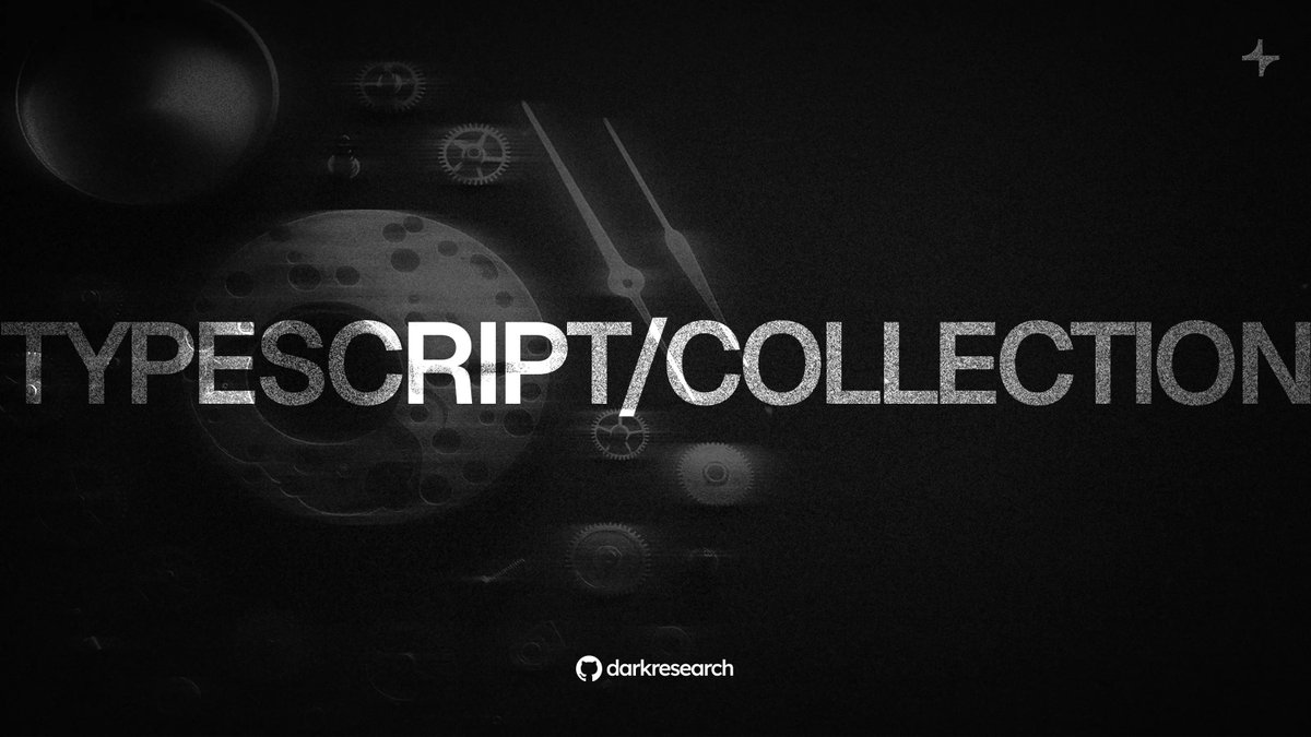 darkresearchai's tweet image. We&apos;re doubling down on open source.

This week, we&apos;re announcing new tooling that helps developers build more intuitive, flexible, and capable AI apps.

And: a novel way for everyone - even non-engineers - to make money contributing.

Hello, TypeScript Collection.
