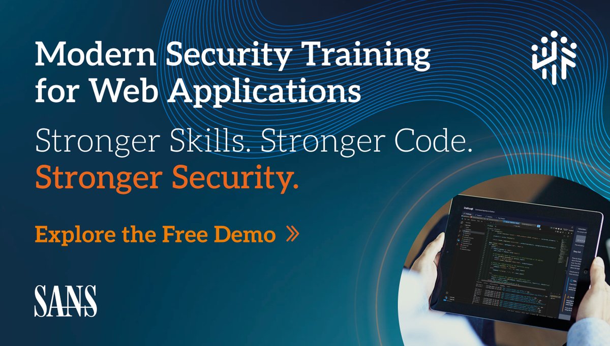 SANSWorkforce's tweet image. Most breaches still come down to bad code.
😬
This demo shows how teams are changing that—by giving devs hands-on practice in real tools like VS Code.

Short, standards-aligned training. Real impact.

▶️ sans.org/u/1D14

#DevSecOps #SecureCoding