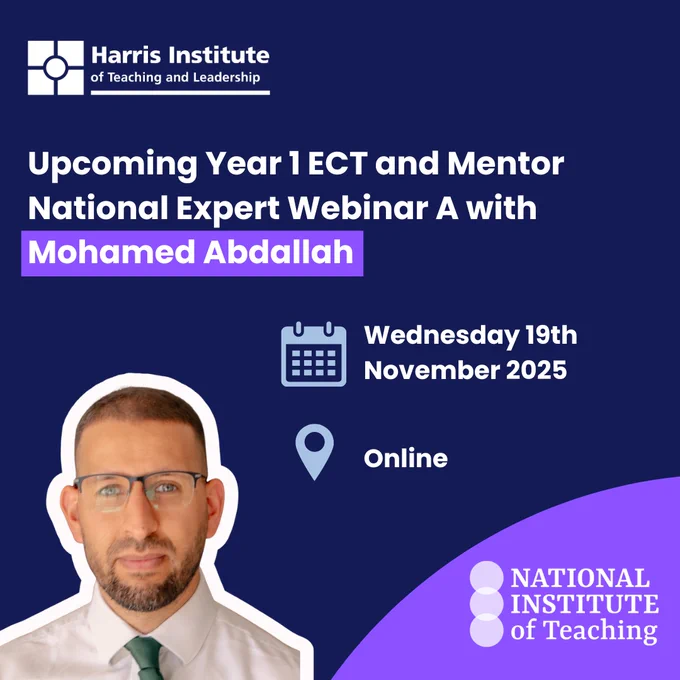 Next week, Mohamed Abdallah is joining our Year 2...