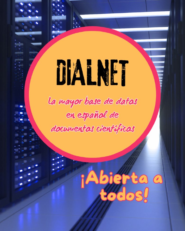 Dialnet es una base de datos de acceso libre y gratuito de literatura científica hispana. Contiene referencias de artículos, tesis doctorales, libros, congresos, muchos a texto completo. Para disfrutar de servicios añadidos regístrate con un correo Uned.
dialnet.unirioja.es