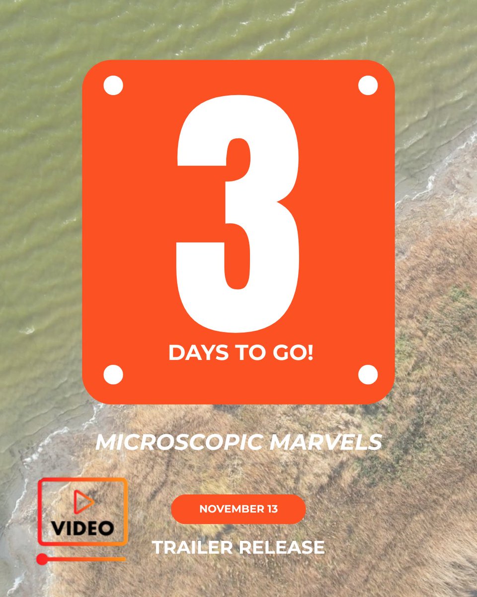 Streaming_Sci's tweet photo. 🧬✨ Only 3 days until the Microscopic Marvels trailer drops!
Get ready to zoom in on the tiny creatures making a big impact — from soil to science labs. 👩‍🔬🌾
#MicroscopicMarvels #Scicomm #STEMEducation https://t.co/x117P8tQla