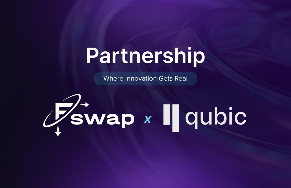 ⚡️ Fswap × Qubic

Qubic.org is the fastest blockchain platforms ever —officially verified by CertiK with 15.5M transactions per second on mainnet.

🔗 It combines smart contracts, oracles, and AI computation power to make blockchain truly useful.

Now you can swap