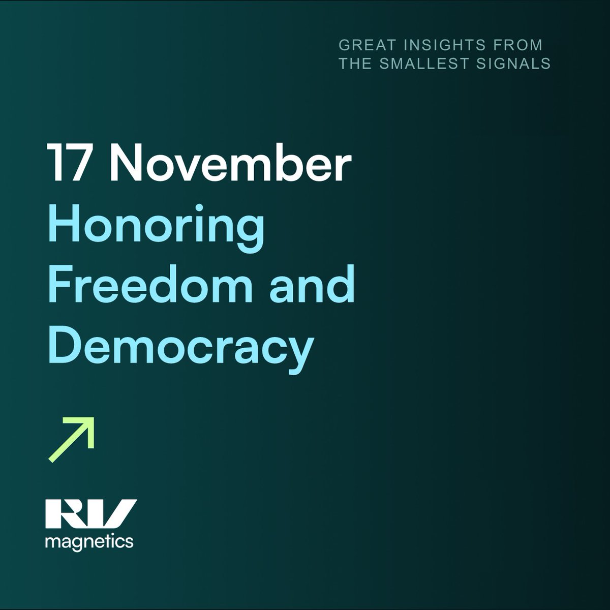 🇸🇰🇨🇿 On 17th NOVEMBER, Slovakia &amp; Czech Republic commemorate the Day of the Fight for #Freedom and #Democracy.
At #RVmagnetics, we pause to honor those who stood for #freedom in 1939 &amp; 1989 and to reaffirm the values that inspire our innovation every day.
#VelvetRevolution