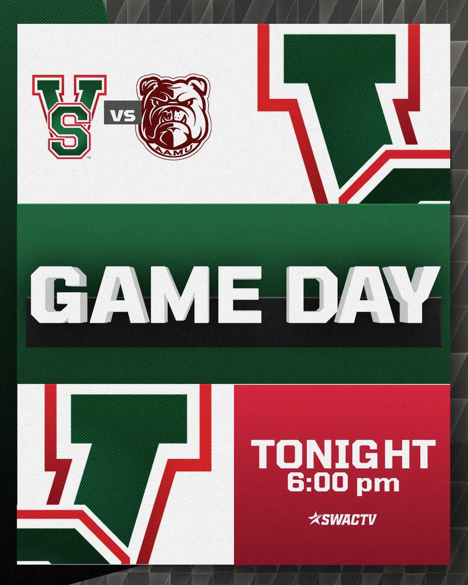 🏐 Gameday 🏐

<a href="/ValleyStateVB/">Valley State Volleyball</a> (4-17, 1-12 SWAC)

at Alabama A&amp;M (16-10, 7-6 SWAC)

⏰ 6 p.m.

📍 Huntsville, Alabama (T.M. Elmore Gymnasium)

📺 bulldogsallaccess.com (Bulldogs All Access)

📈 aamusports.com/sidearmstats/w…

#ValleyInMotion