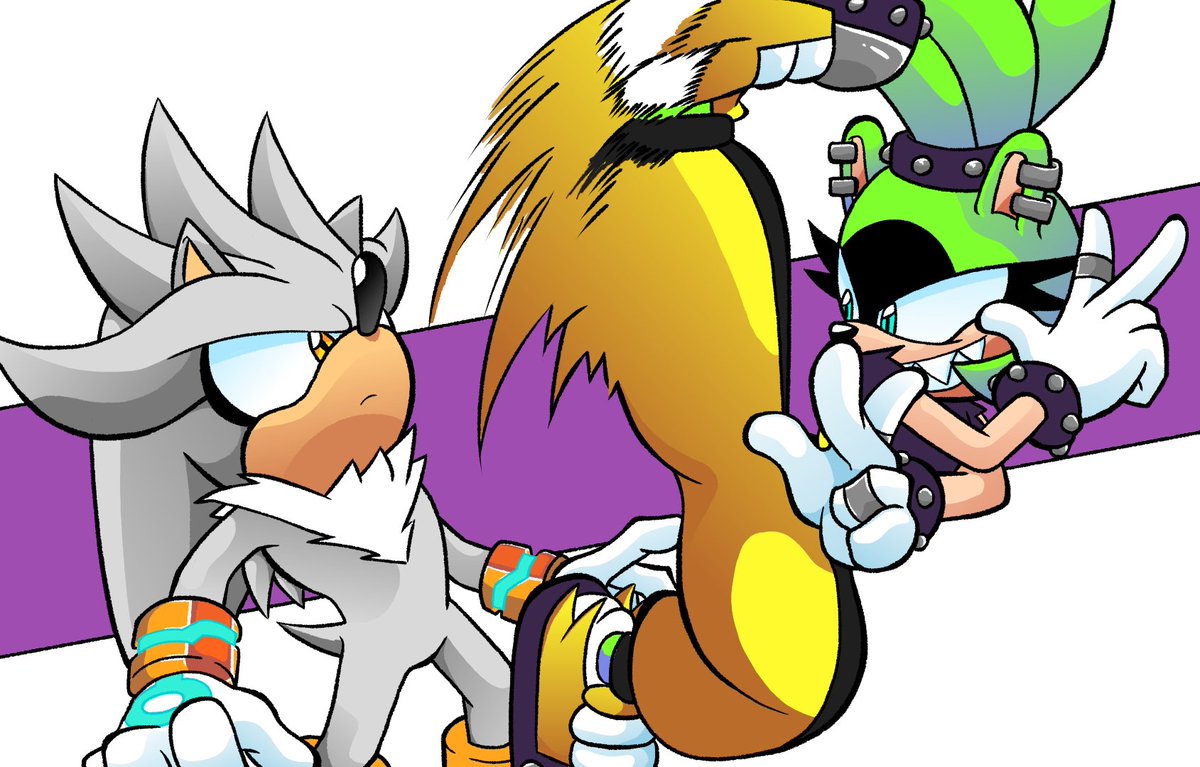 GordonDestroyer's tweet photo. Felt like drawing Surge today...... and also Silver. https://t.co/92H4zA7JLN